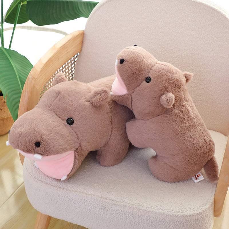 Adorable Stuffed Animal Hippo for Cuddles & Fun - Cute Fat Hippo - Shofora Store