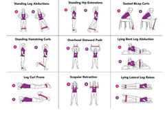 Premium Resistance Bands Set: Complete Home Gym for Strength Training & Yoga - Shofora Store