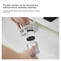 Cordless Bed & Carpet Vacuum – Rechargeable Mini Pet Hair Cleaner with USB Charging for Floors & Furniture