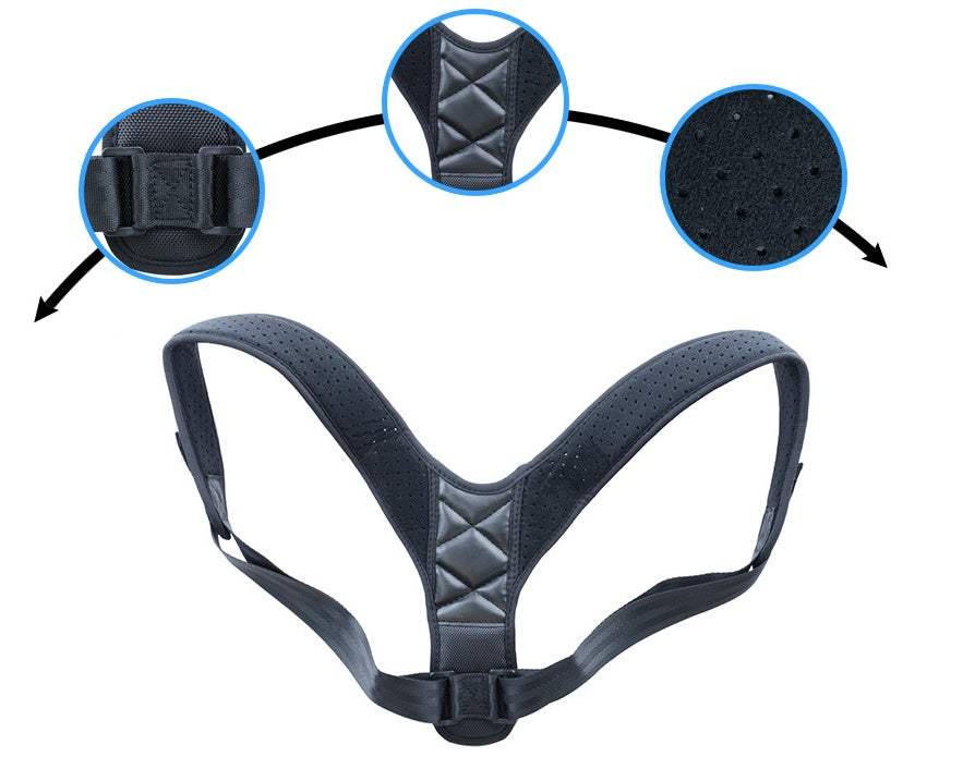 Premium Posture Corrector: Adjustable Clavicle Support Brace for Back & Shoulder Alignment - Shofora Store