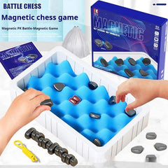 Magnetic Effect Double Board Game – Logic Thinking Training Puzzle for Kids – Magnetic Battle Chess Toy - Shofora Store