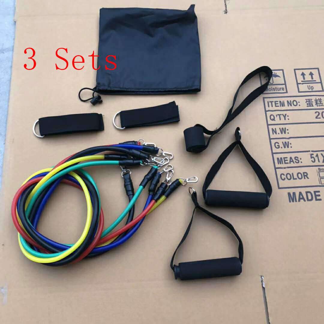 Premium Resistance Bands: 5-Level Pull Rope Set for Complete Home Strength Training - Shofora Store