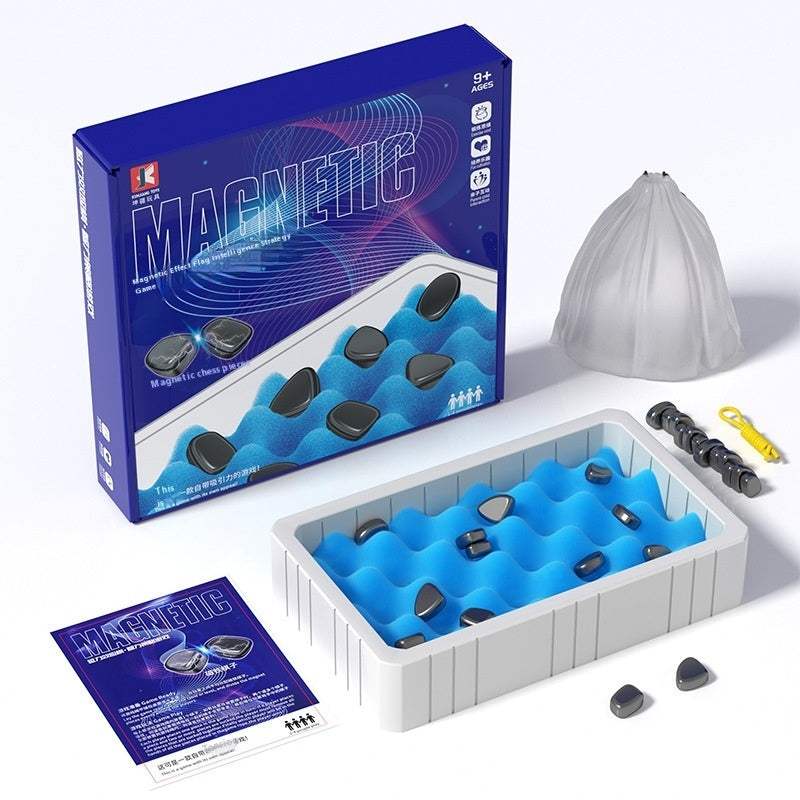 Magnetic Effect Double Board Game – Logic Thinking Training Puzzle for Kids – Magnetic Battle Chess Toy - Shofora Store