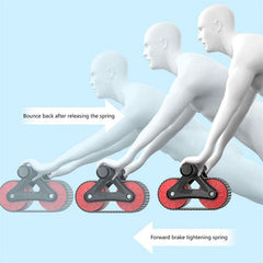 Ultimate Ab Roller: Automatic Rebound Wheel for Intense Core Workout & Abs Training at Home - Shofora Store