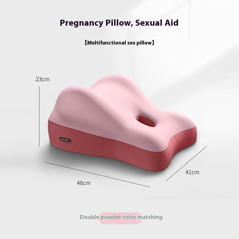 Memory Foam Multifunction Pillow – Hip Support Bedside Cushion & Face Down Sleep Sofa Pillow