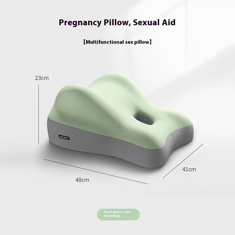 Memory Foam Multifunction Pillow – Hip Support Bedside Cushion & Face Down Sleep Sofa Pillow