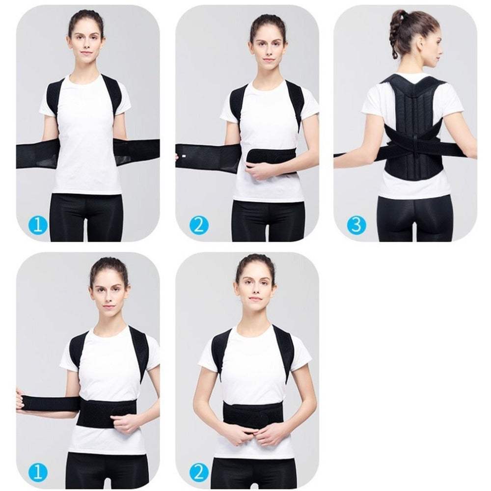 Advanced Posture Corrector: Nano-Carbon Titanium Spine Brace for Humpback & Scoliosis Relief - Shofora Store