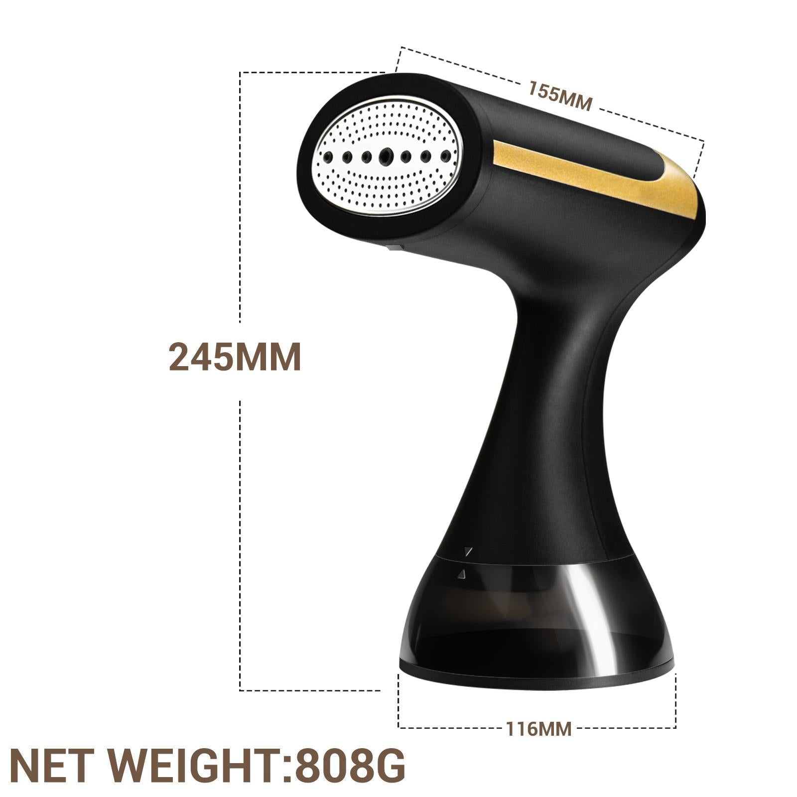 Compact Clothes Steamer GS002 – Powerful Travel-Friendly Fabric Steamer & Wrinkle Remover for Home or On-the-Go Use