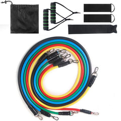 Premium Resistance Bands: 5-Level Pull Rope Set for Complete Home Strength Training - Shofora Store