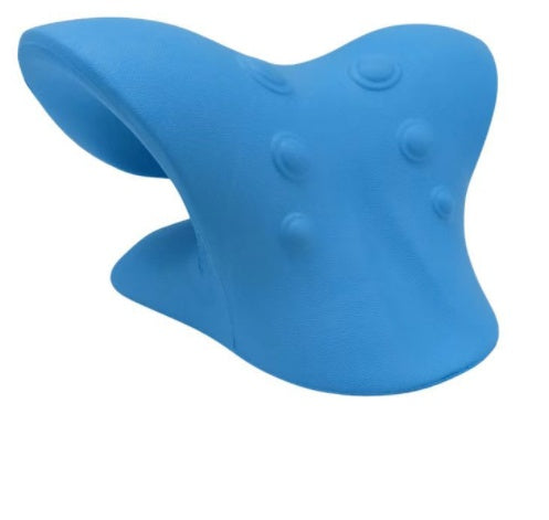 6-Roller Manual Neck Massager – Jade Scraper Included – Deep Tissue Muscle Relaxer Tool for Neck, Back, Legs, and Shoulders