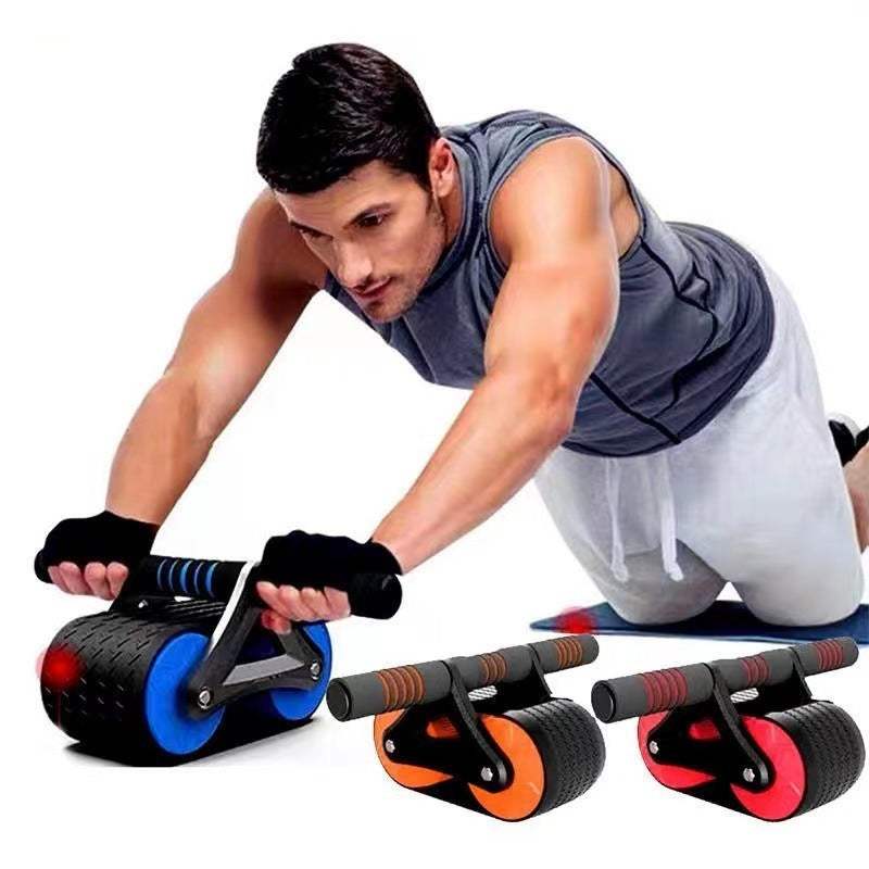 Ultimate Ab Roller: Automatic Rebound Wheel for Intense Core Workout & Abs Training at Home - Shofora Store