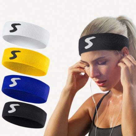 Cotton Sports Fitness Headband - Premium Sweat Wristband for Athletic Performance - Shofora Store