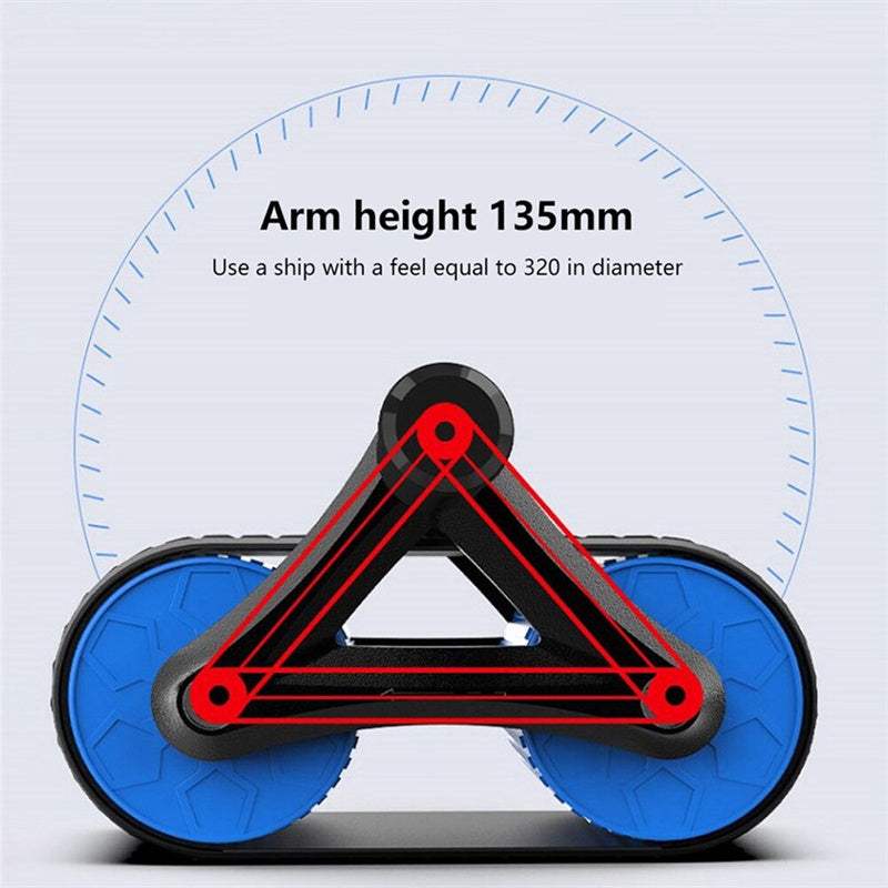 Ultimate Ab Roller: Automatic Rebound Wheel for Intense Core Workout & Abs Training at Home - Shofora Store