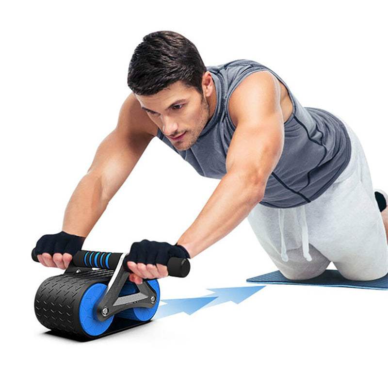 Ultimate Ab Roller: Automatic Rebound Wheel for Intense Core Workout & Abs Training at Home - Shofora Store