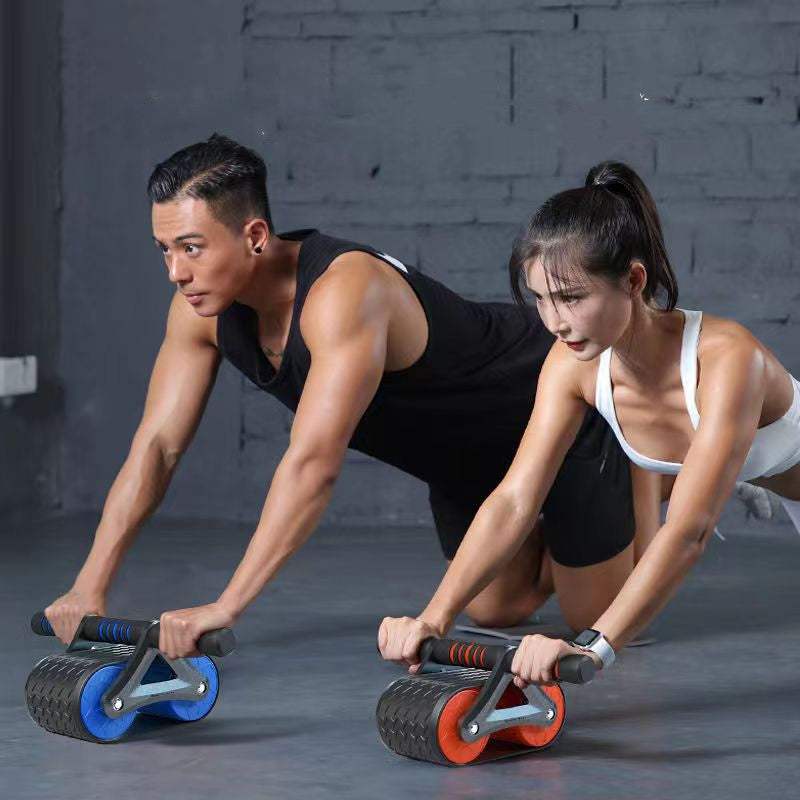 Ultimate Ab Roller: Automatic Rebound Wheel for Intense Core Workout & Abs Training at Home - Shofora Store