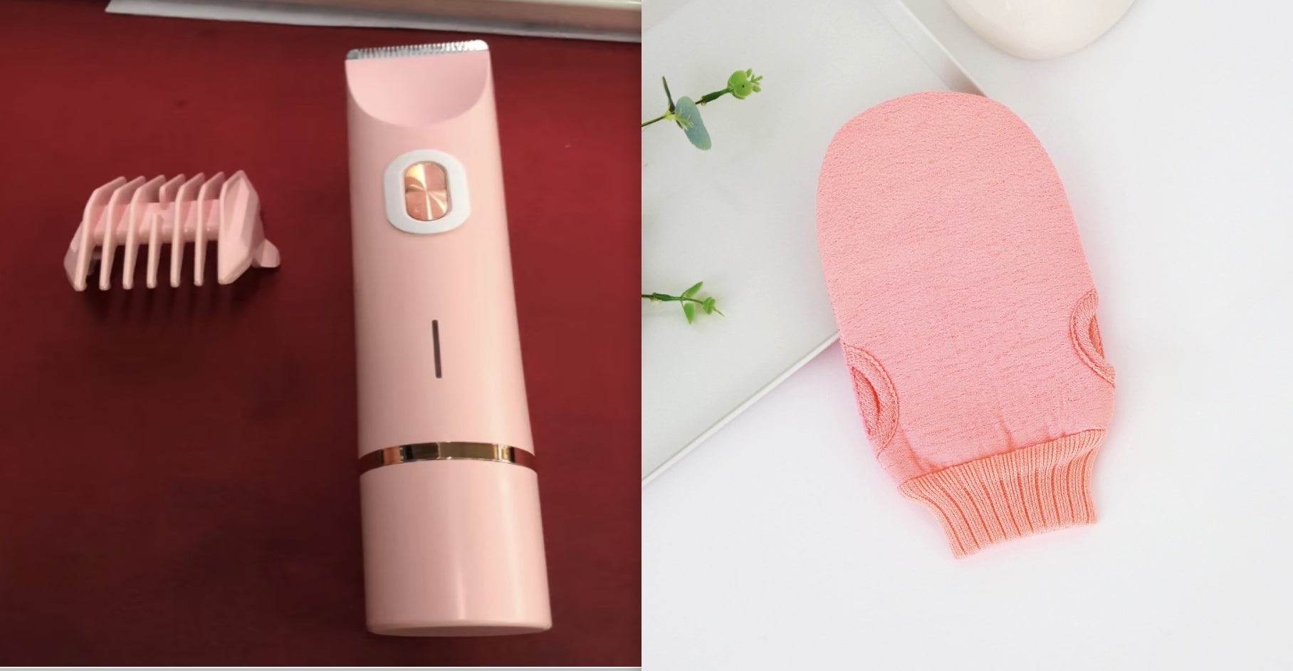 2-in-1 Electric Razor for Women – Wet & Dry Body Shaver with Bikini Trimmer and Dual Head Design