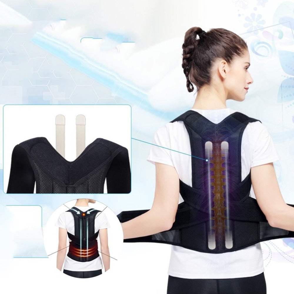 Advanced Posture Corrector: Nano-Carbon Titanium Spine Brace for Humpback & Scoliosis Relief - Shofora Store