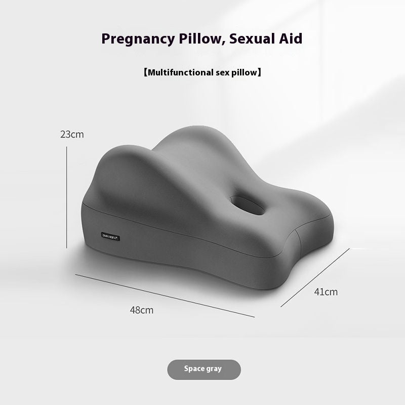 Memory Foam Multifunction Pillow – Hip Support Bedside Cushion & Face Down Sleep Sofa Pillow