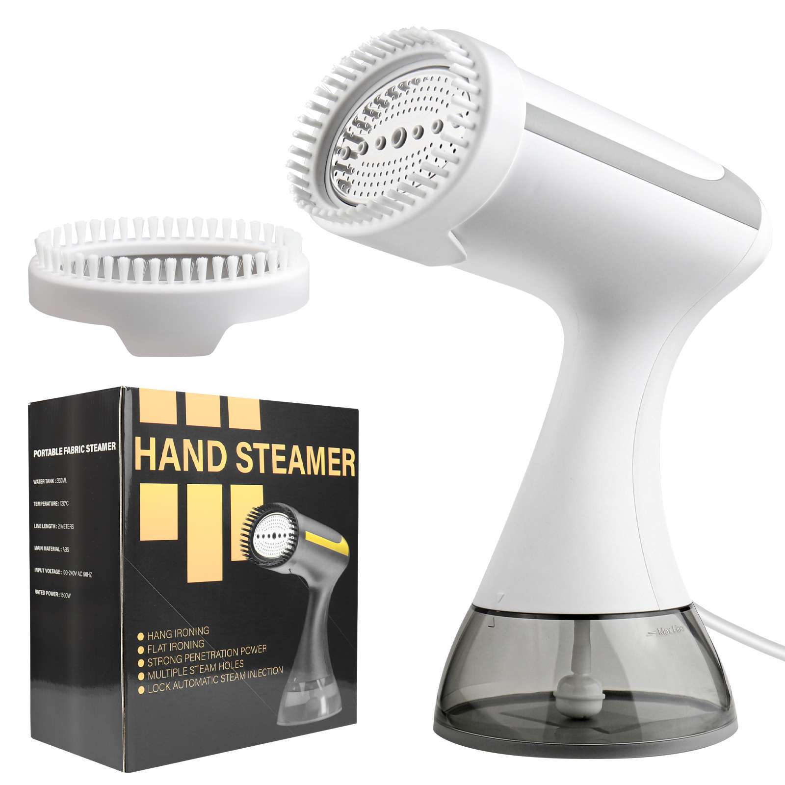 Compact Clothes Steamer GS002 – Powerful Travel-Friendly Fabric Steamer & Wrinkle Remover for Home or On-the-Go Use