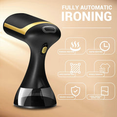 Compact Clothes Steamer GS002 – Powerful Travel-Friendly Fabric Steamer & Wrinkle Remover for Home or On-the-Go Use