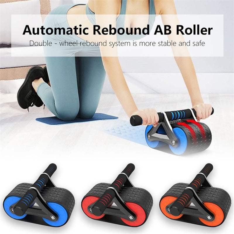 Ultimate Ab Roller: Automatic Rebound Wheel for Intense Core Workout & Abs Training at Home - Shofora Store