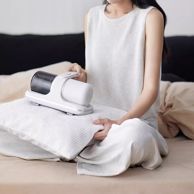 Cordless Bed & Carpet Vacuum – Rechargeable Mini Pet Hair Cleaner with USB Charging for Floors & Furniture